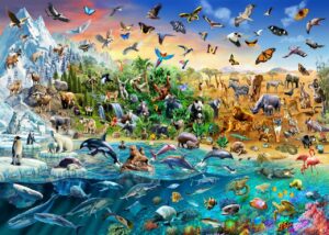Adrian Chesterman's Endangered Species Wall Mural