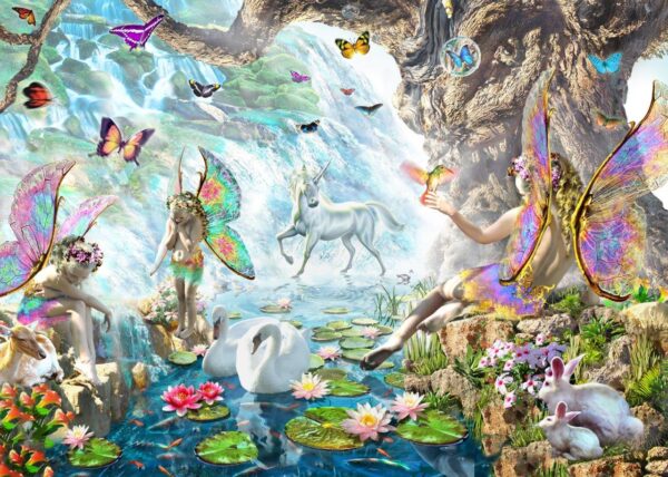 Adrian Chesterman's Fairy Falls Wall Mural