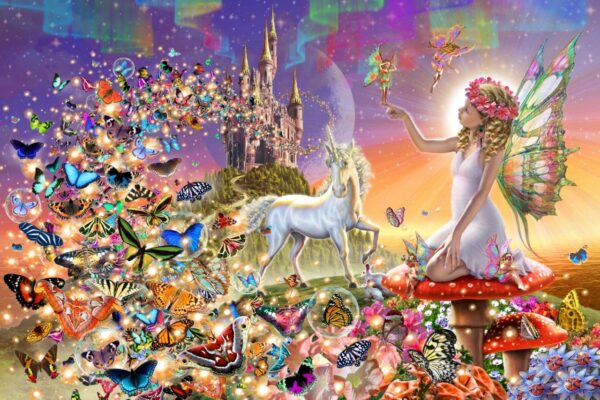 Adrian Chesterman's Fairyland Wall Mural