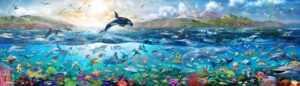 Adrian Chesterman's Ocean Panorama Wall Mural