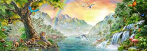 Adrian Chesterman's Land and Water Utopia Wall Mural-2