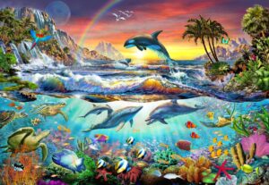 Adrian Chesterman's Paradise Cove Wall Mural