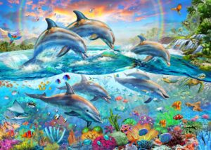 Adrian Chesterman's Tropical Seaworld Wall Mural