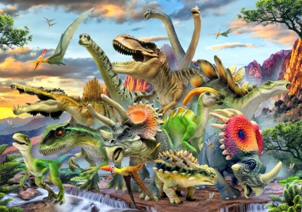 Howard Robinson's Dinosaurious Wall Mural