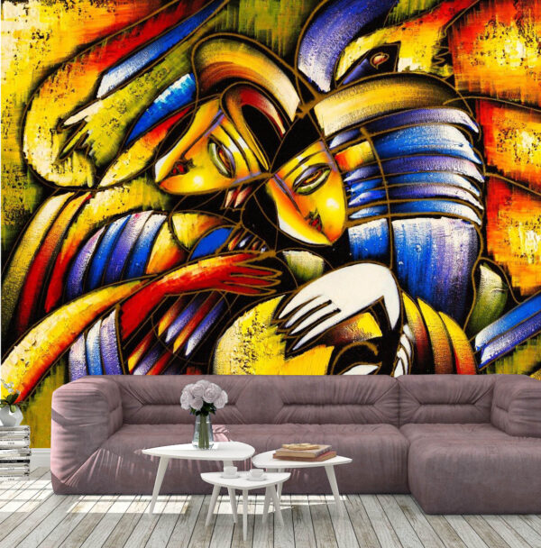 Absolute Face Painting Wall Mural
