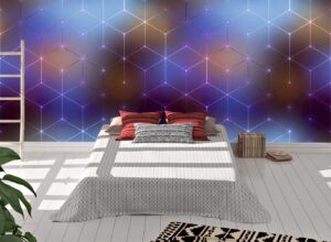 Abstract Cubes Pattern Wall MuralAbstract Cubes Pattern Wall Mural