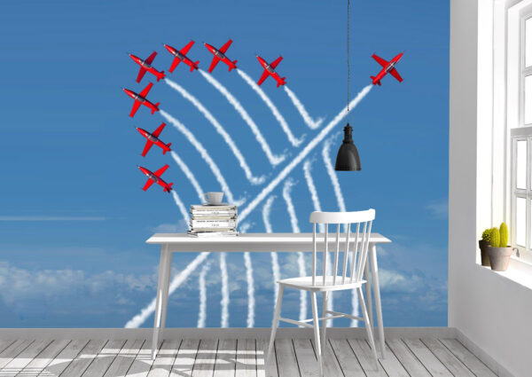 Aerobatic, jets ,wall mural