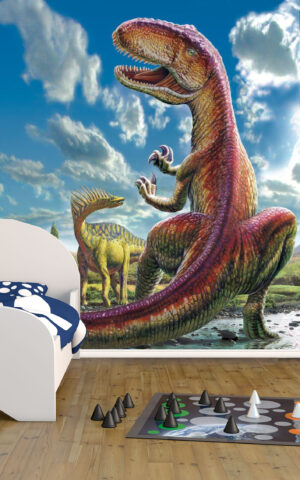 Adrian Chesterman's Gigantosaurus Wall Mural