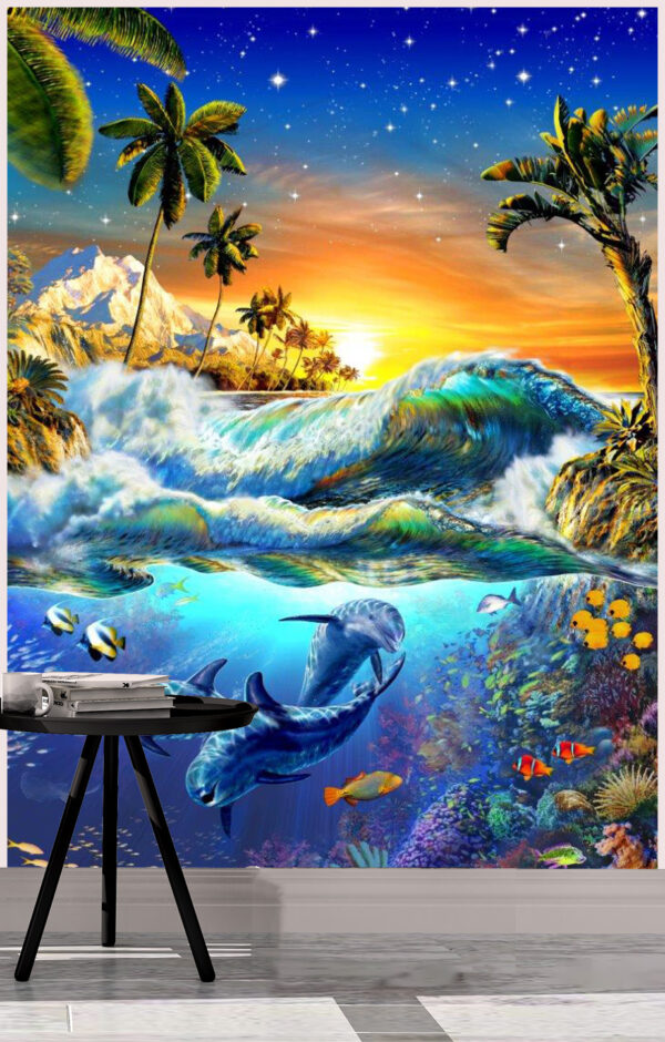 Adrian Chesterman's Hawaiian Dawn Wall Mural - Image 2