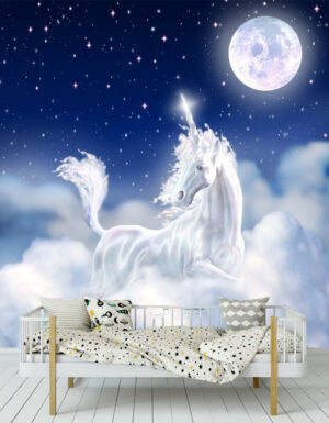 Adrian Chesterman's Magic Unicorn Wall Mural