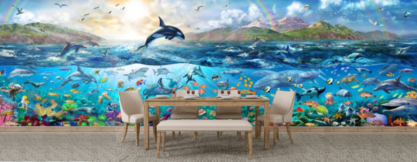 Adrian Chesterman's Ocean Panorama Wall Mural - Image 2