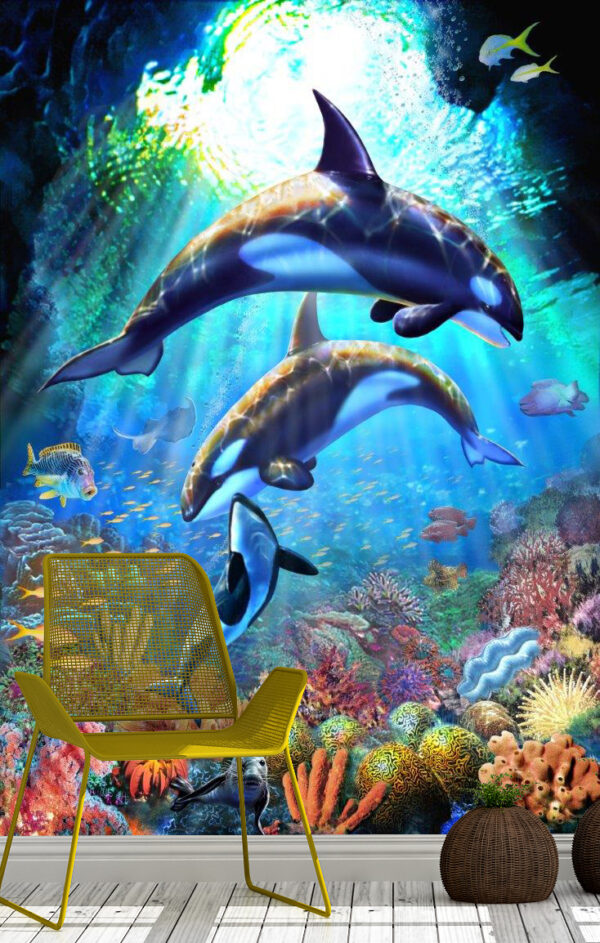 Adrian Chesterman's Sunlit Sanctuary Wall Mural - Image 2