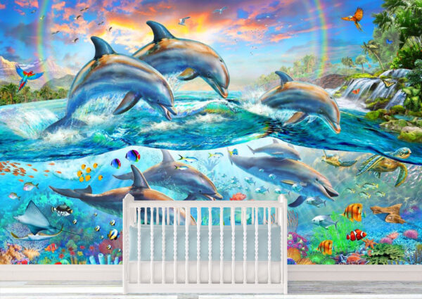 Adrian Chesterman's Tropical SeaWorld Wall Mural - Image 2