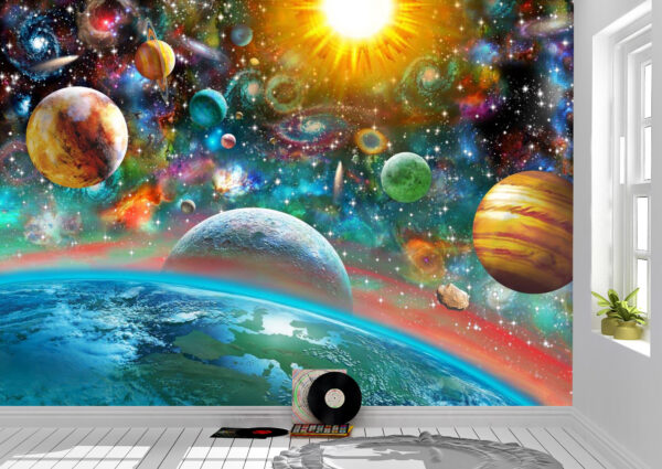 Adrian Chesterman's Universal Splendor Wall Mural - Image 2