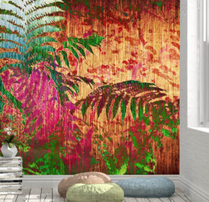 Art Floral Abstract Wall Mural