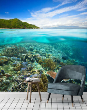 Beautiful Coral Reef Wall Mural