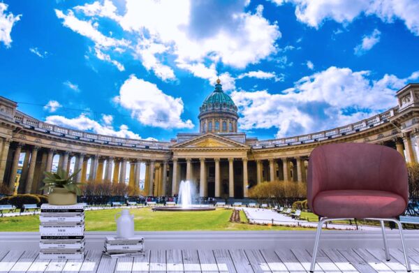 Beautiful Kazan Cathedral Wall Mural