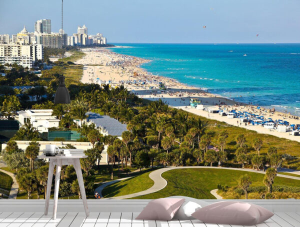 Beautiful South Beach, Miami Wall Mural