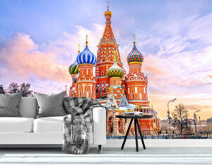 Big Saint Basil's Cathedral Wall Mural