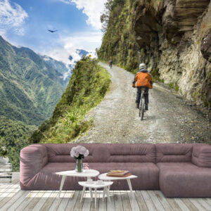 Crusade Bike Adventure in Bolivia Wall Mural