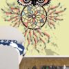 Dream Catcher Calm Owl Wall Mural