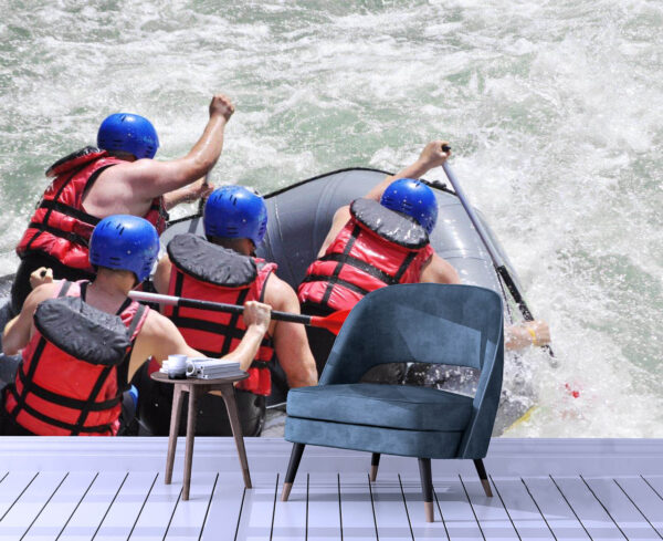 Extreme Sports Rafting Wall Mural