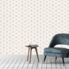 Fine Rhombus Lines Wall Mural