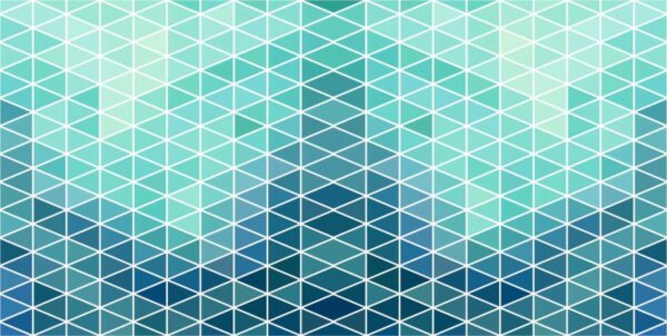Light Blue Rhombus Patterns Wall Mural