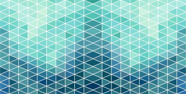 Light Blue Rhombus Patterns Wall Mural