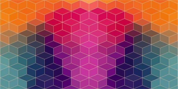 Bright Vector Pattern Wall Mural