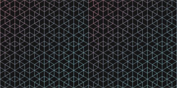 Geometric Pattern of Fine Lines Wall Mural