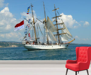  Great Historical Sea Ship Wall Mural
