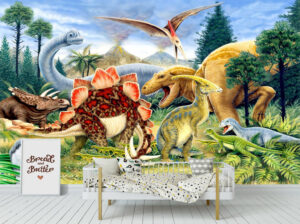 Dinosaurs Wall Mural