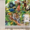 Forest and friends, Wall mural