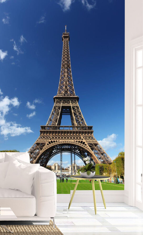 Huge Eiffel Tower Wall Mural