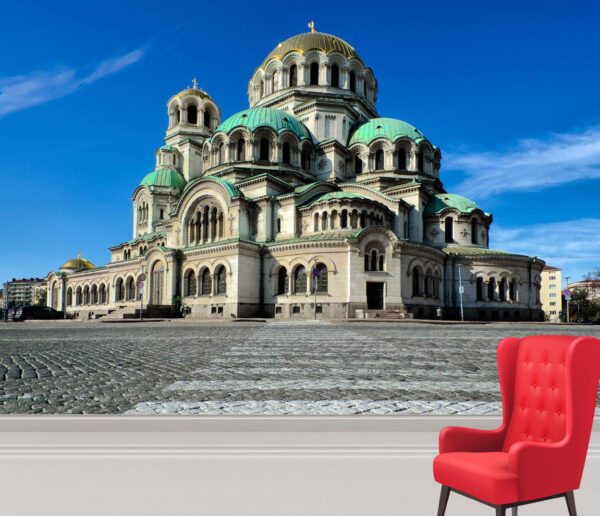 Huge St.Alexander Cathedral Wall Mural