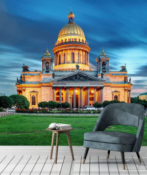 Magic Look of Isaac Cathedral Wall Mural