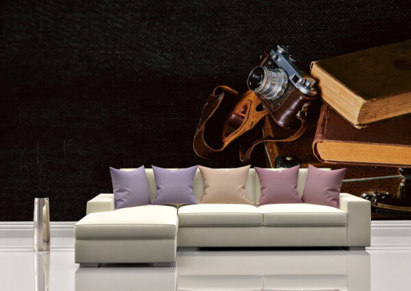 Best Classic Retro Camera Wall Mural