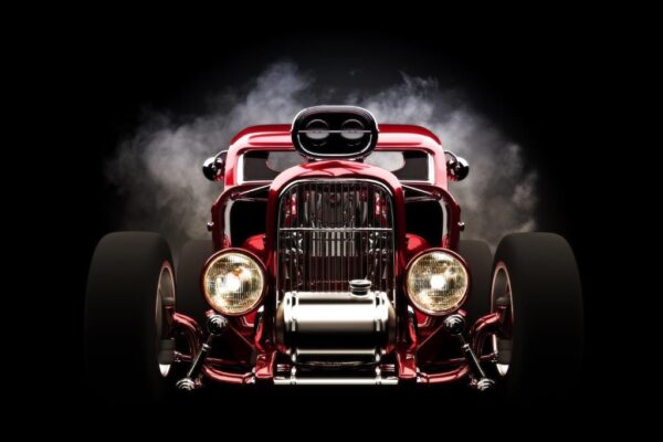 Hot Smoky Ride Wall Mural