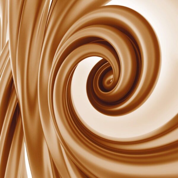 Absolute Delight Caramel Swirl Wall Mural