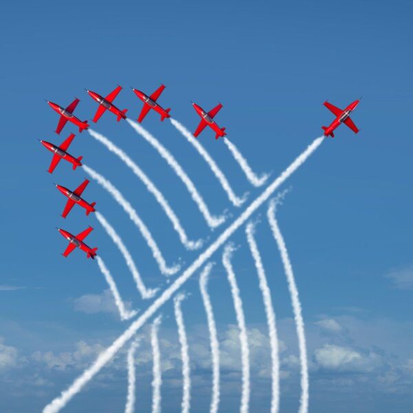 Acrobatic Jets Wall Mural