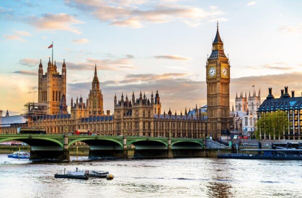 Famous Palace of Westminster Wall Mural