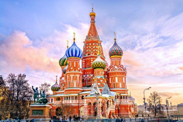 Big Saint Basil's Cathedral Wall Mural