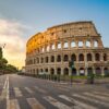 Bright Colosseum Wall Mural