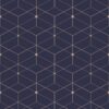 Geometric Gold Texture Wall Mural