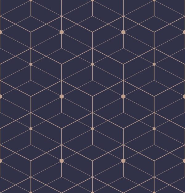 Geometric Gold Texture Wall Mural