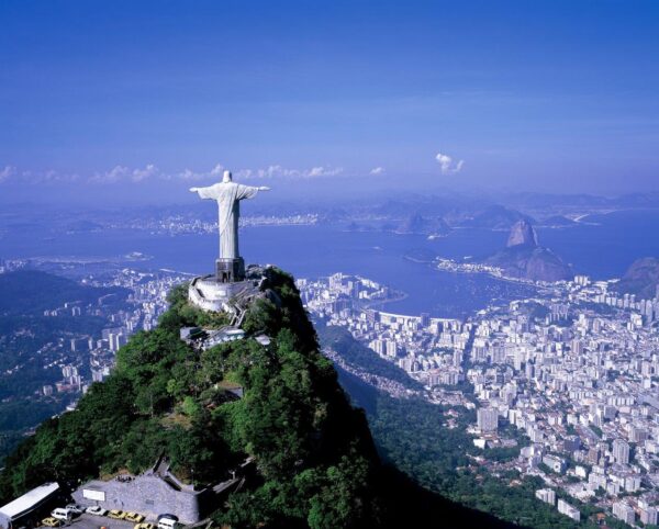 Famous Christ the Redeemer Rio Wall Mural