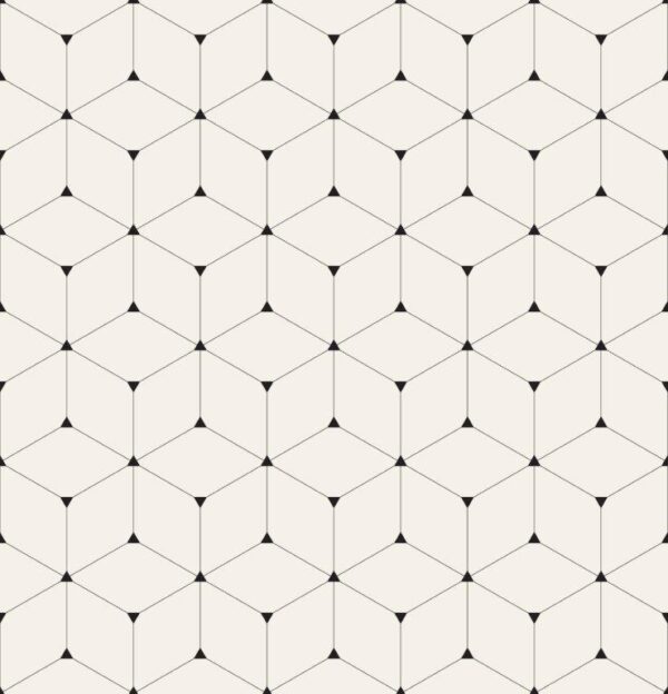 Fine Rhombus Lines Wall Mural