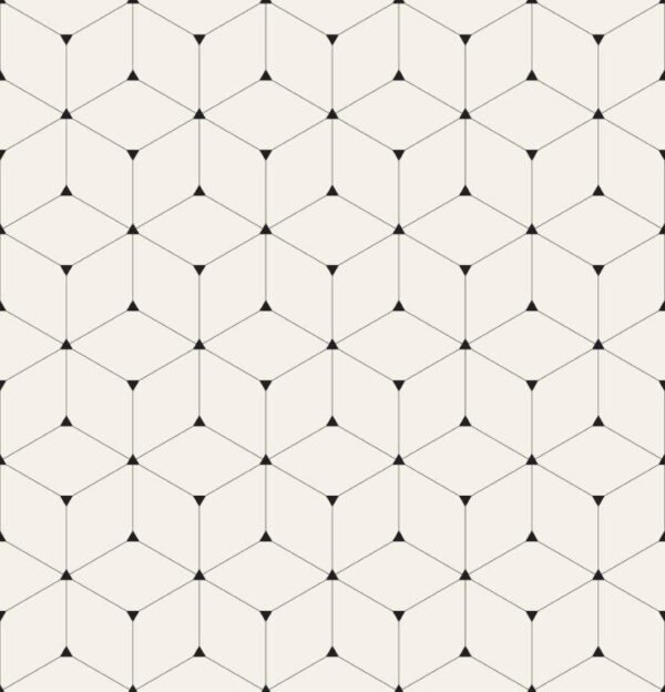 Fine Rhombus Lines Wall Mural