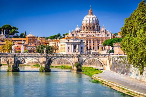 Famous Vatican Dome of St.Peter Basilica Wall Mural